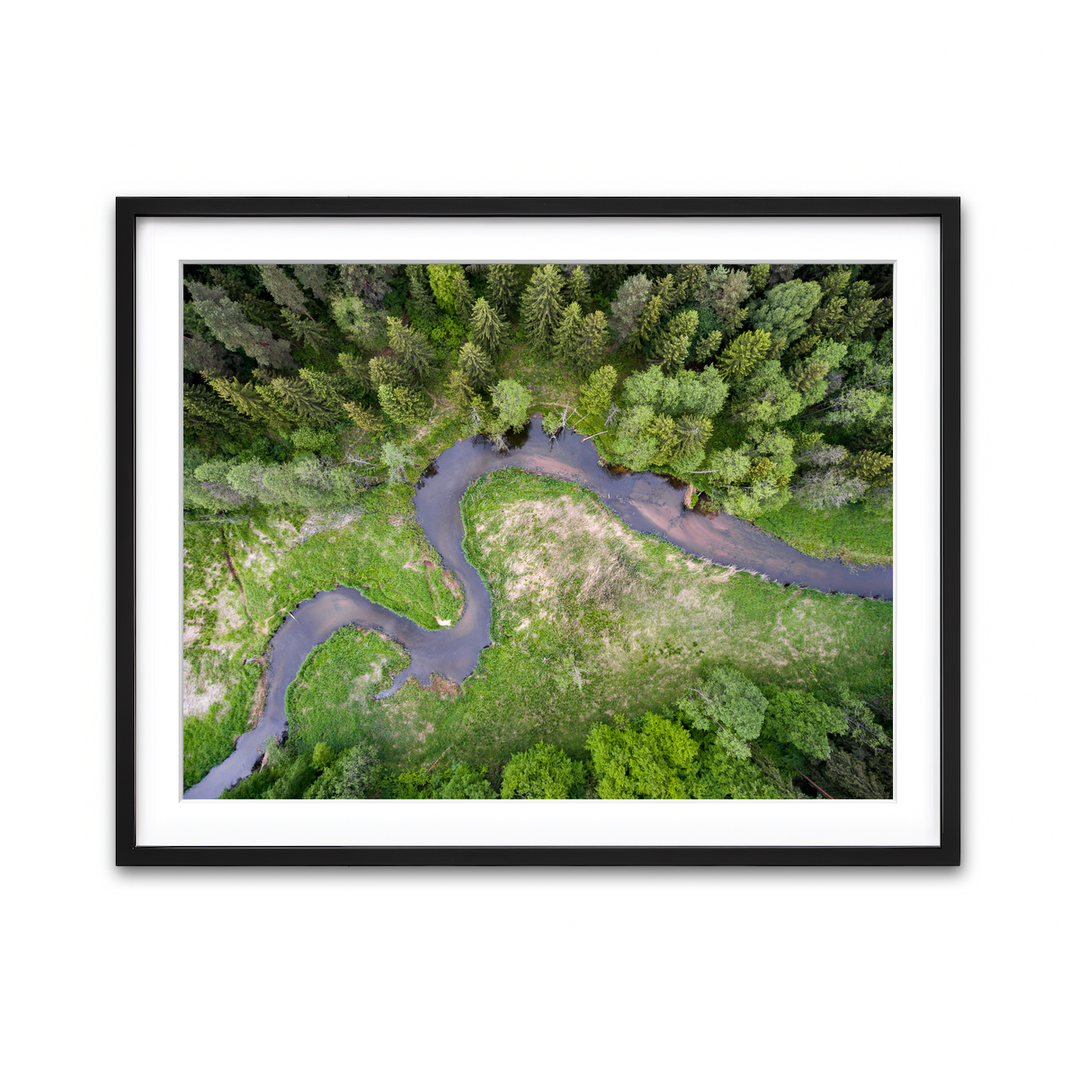 Framed Print 4x3 Black