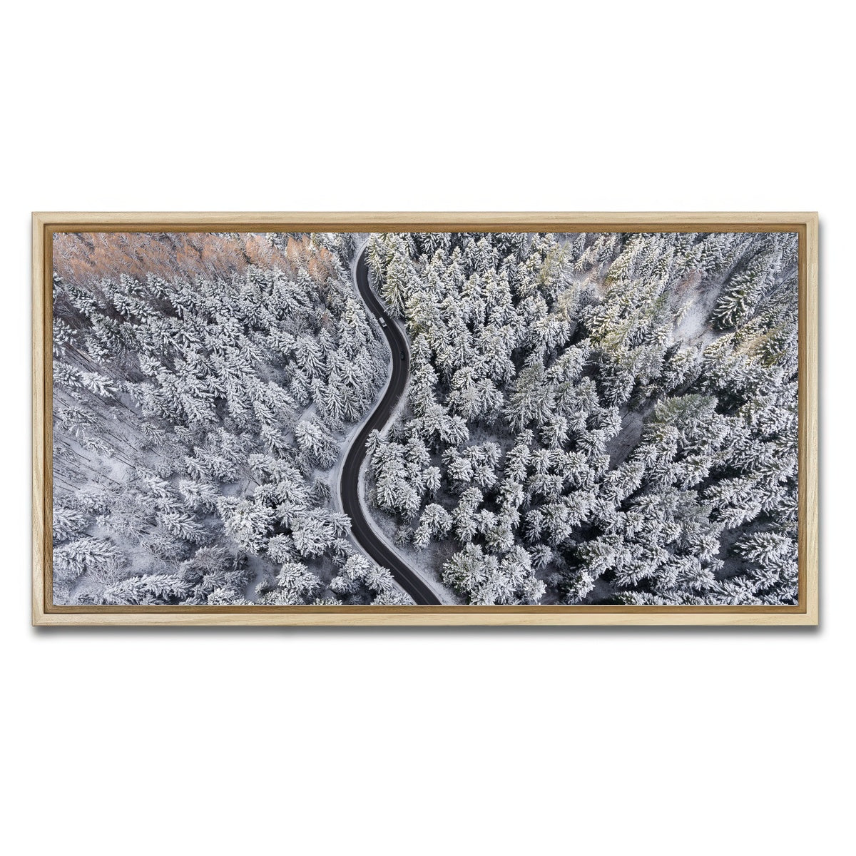 AUTO-MOCKUP WHITE | Winding Winter | 1 Piece | Natural Framed Canvas | group=2x1