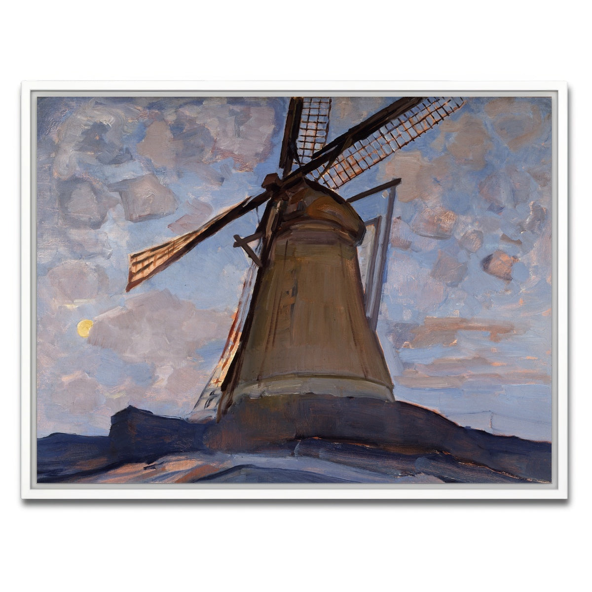 AUTO-MOCKUP WHITE | Windmill, 1917 | 1 Piece | White Framed Canvas | group=4x3