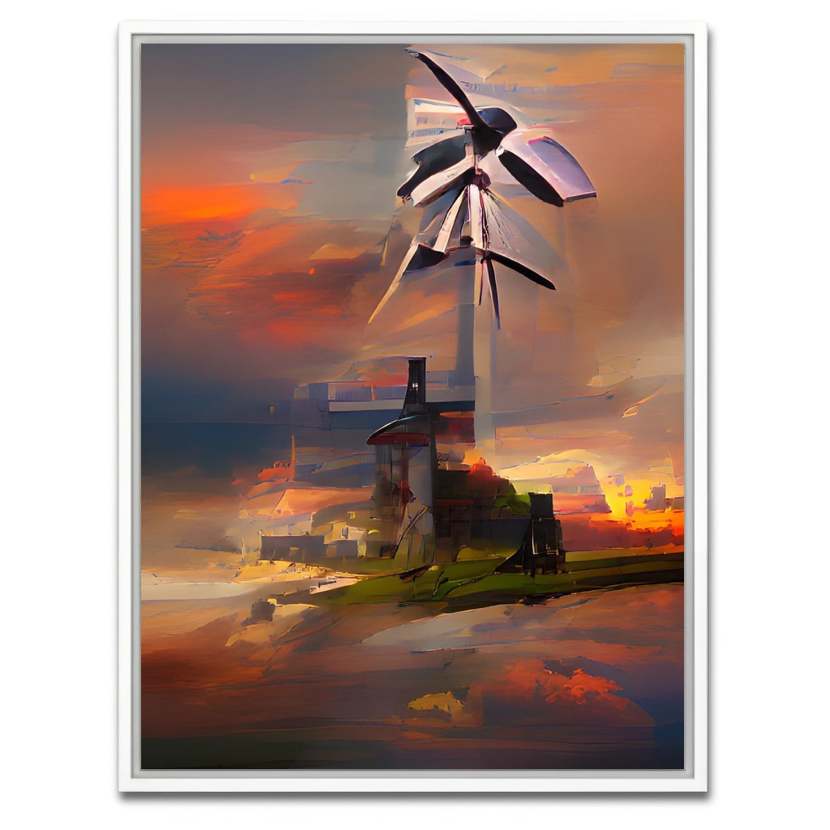 AUTO-MOCKUP WHITE | Windmill | 1 Piece | White Framed Canvas | group=3x4