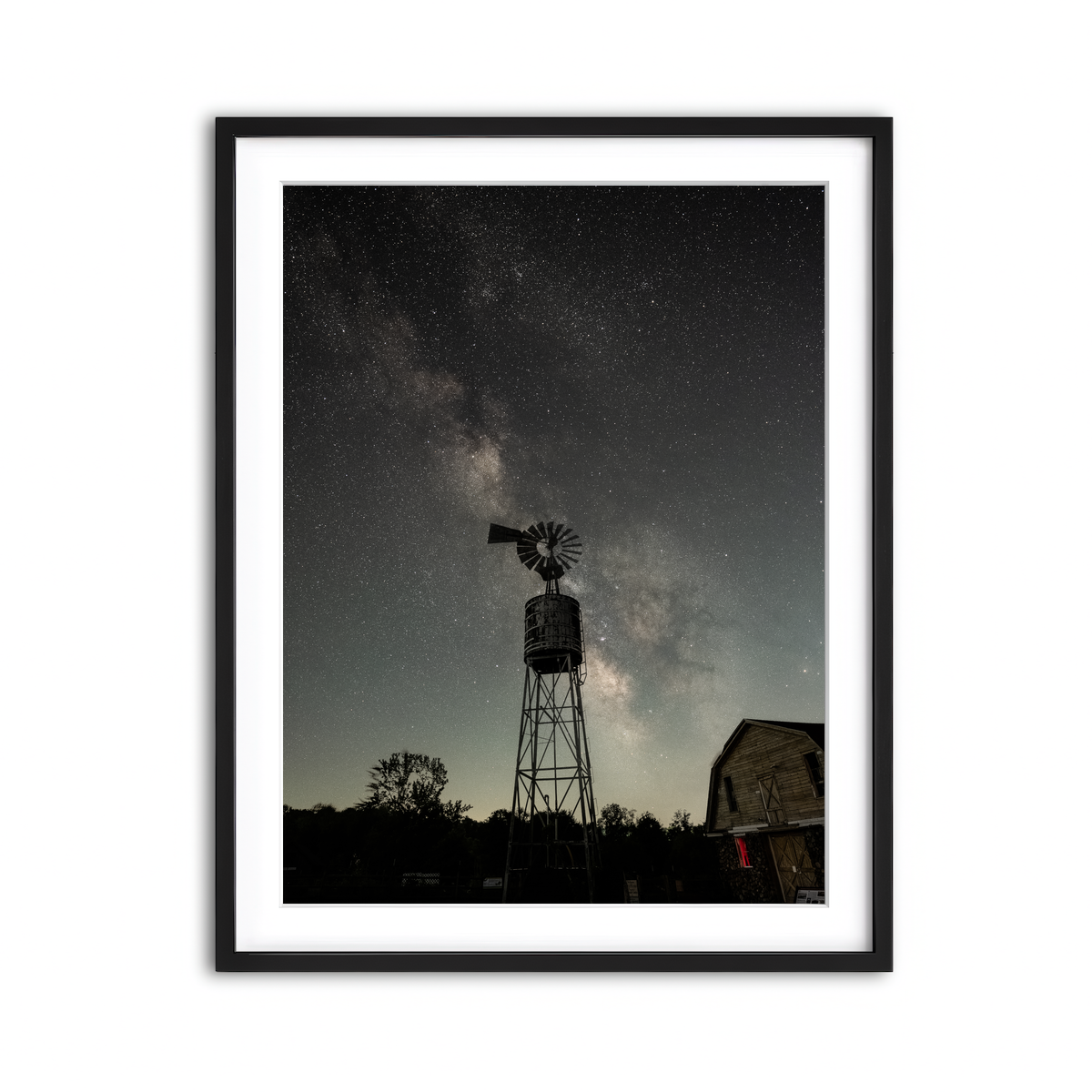 Framed Print 3x4 Black
