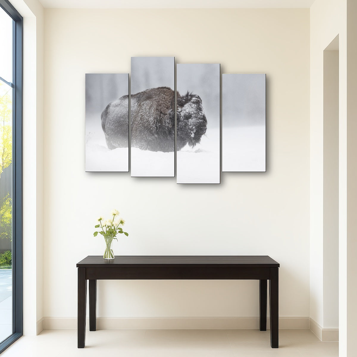 AUTO-MOCKUP ROOM | Winter Bison - Yellowstone