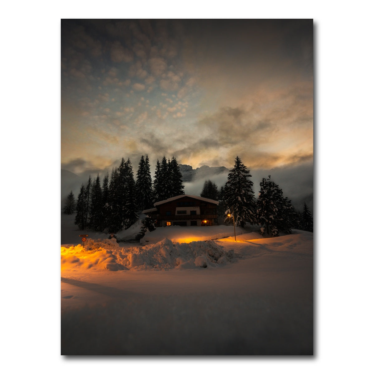 AUTO-MOCKUP WHITE | Winter III | 1 Piece | Gallery Wrap Canvas | group=3x4