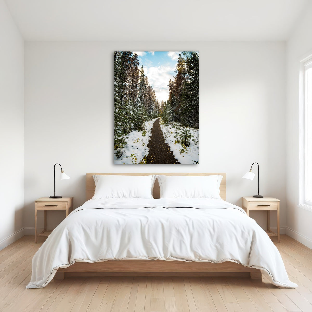 AUTO-MOCKUP ROOM | Winter Path