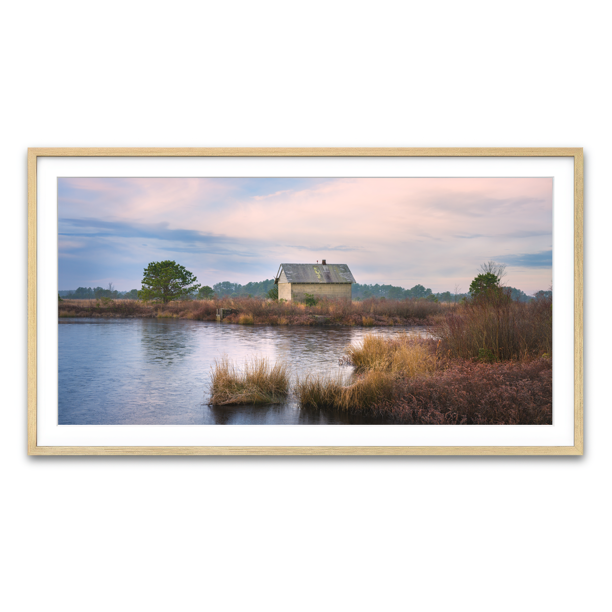 Framed Print 2x1 Natural