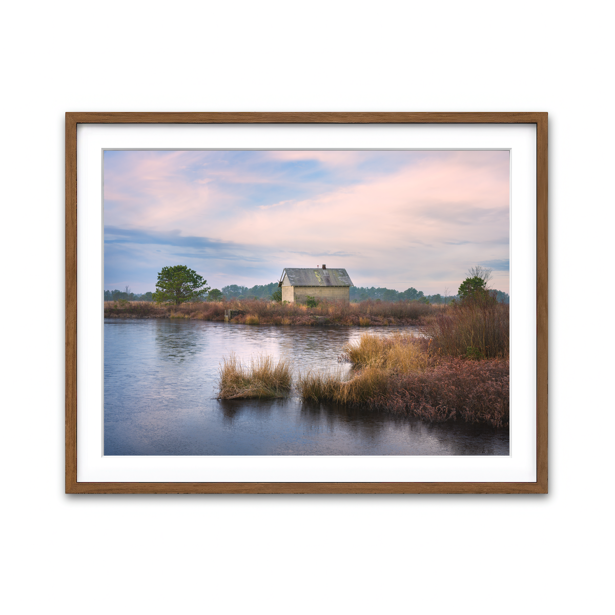 Framed Print 4x3 Walnut