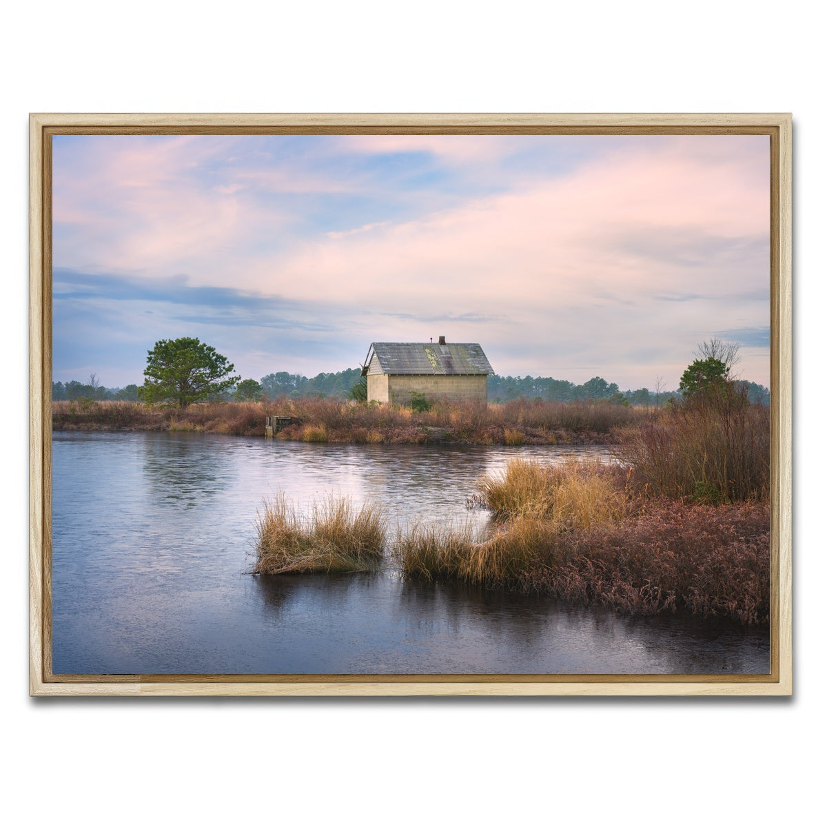 AUTO-MOCKUP WHITE | Winter Sets In | 1 Piece | Natural Framed Canvas | group=4x3