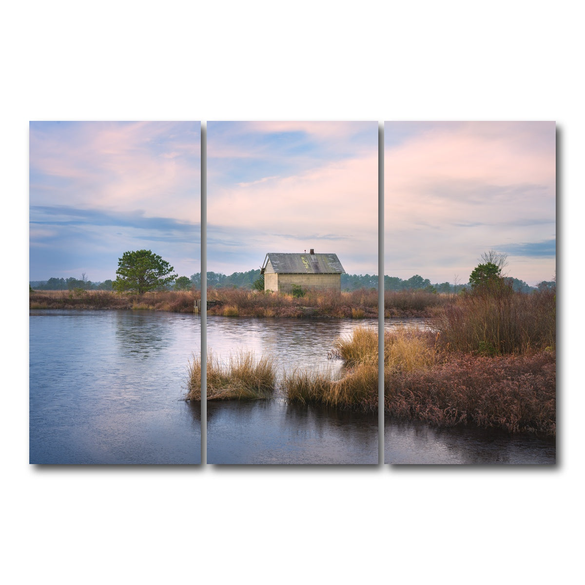 AUTO-MOCKUP WHITE | Winter Sets In | 3 Piece | Gallery Wrap Canvas | group=12x24