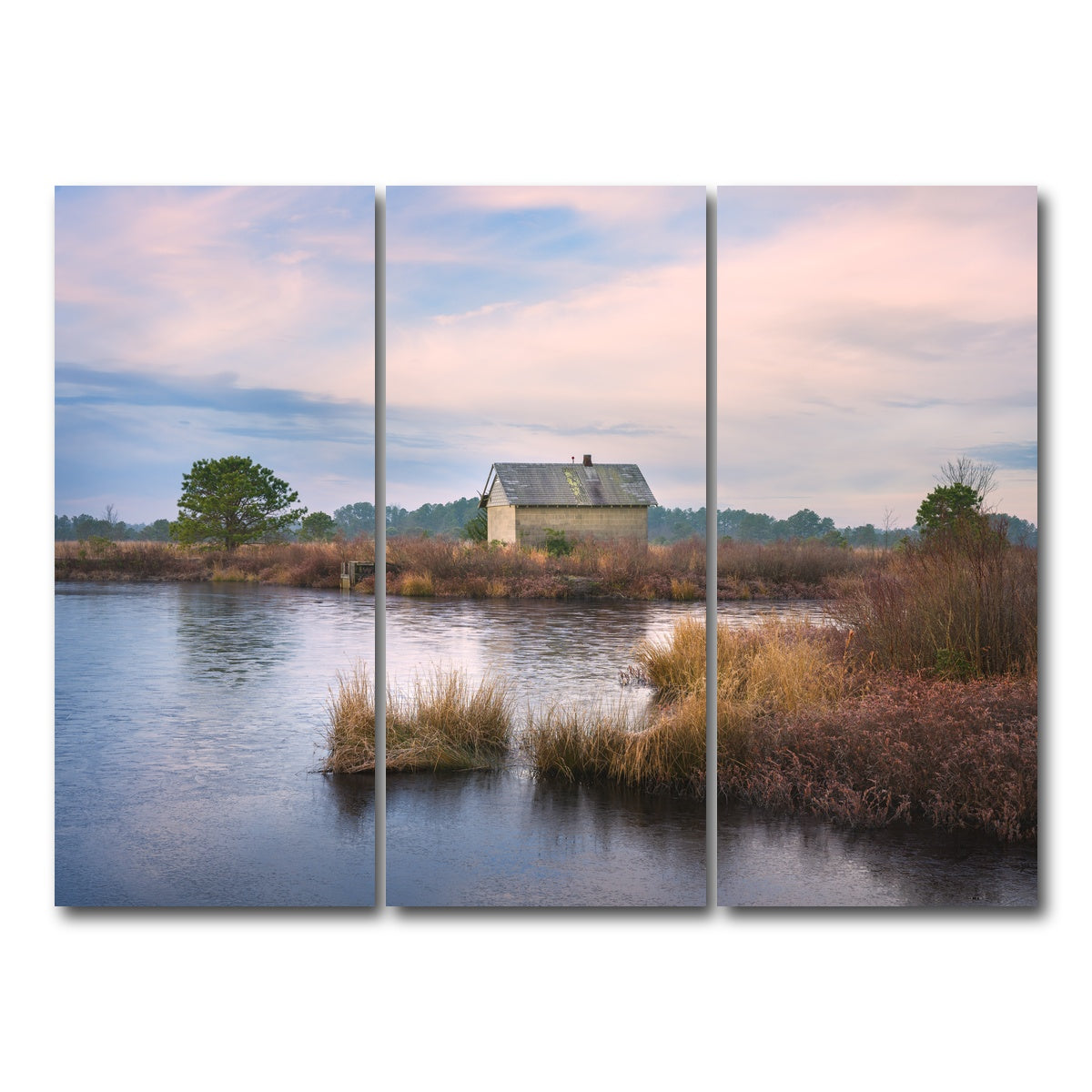 AUTO-MOCKUP WHITE | Winter Sets In | 3 Piece | Gallery Wrap Canvas | group=8x18