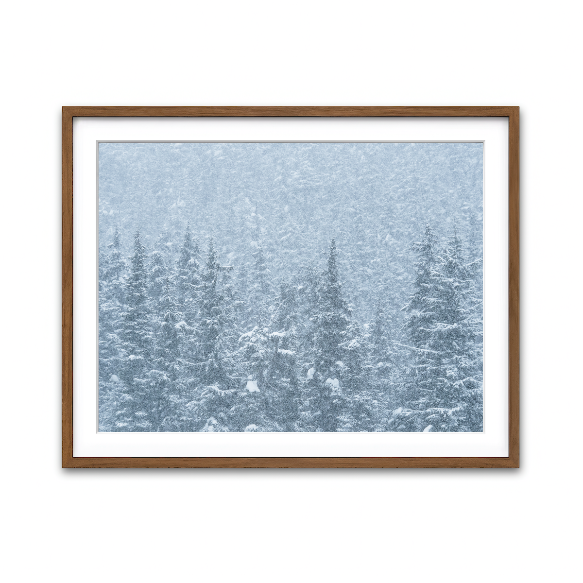 Framed Print 4x3 Walnut