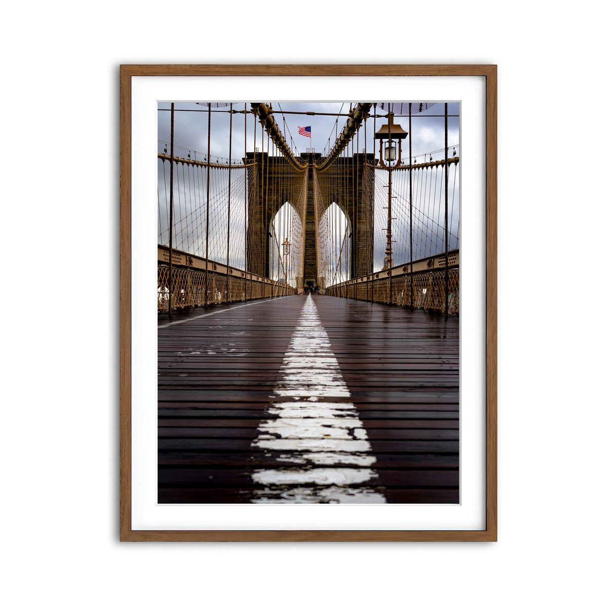 Framed Print 3x4 Walnut