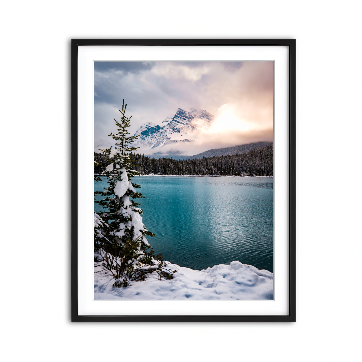 Framed Print 3x4 Black