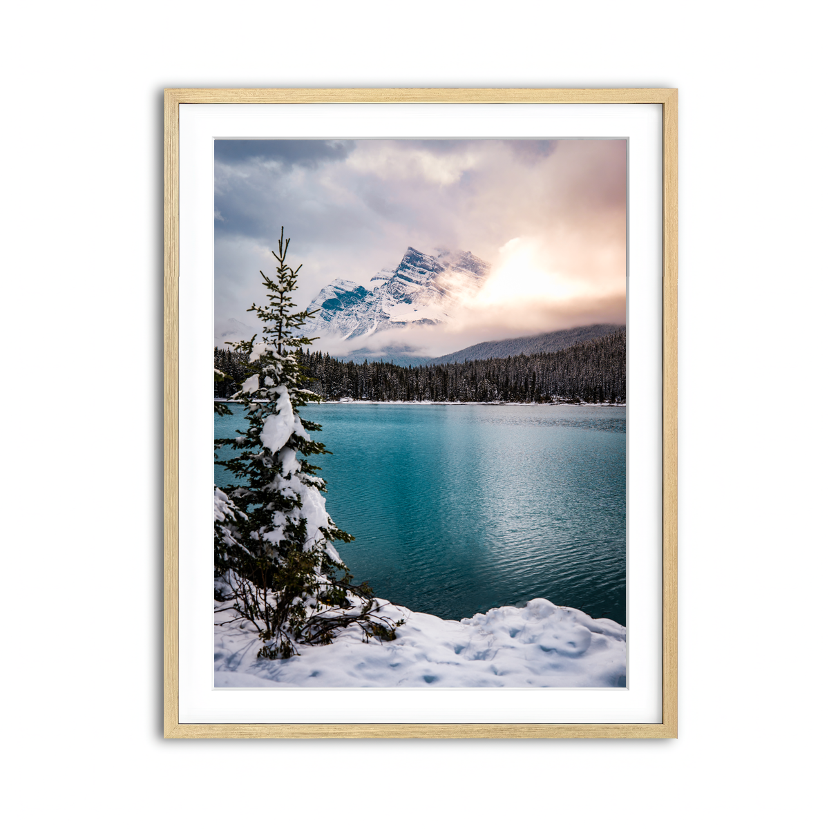 Framed Print 3x4 Natural