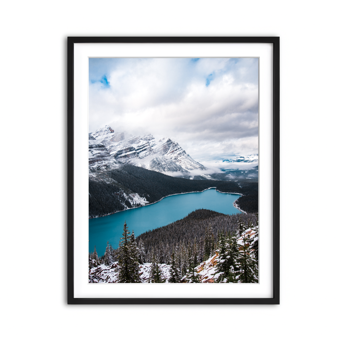 Framed Print 3x4 Black