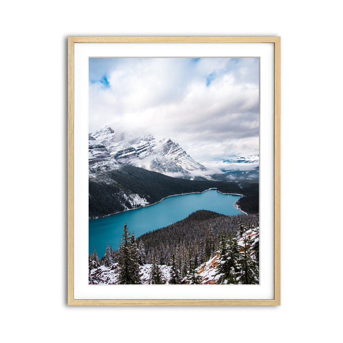 Framed Print 3x4 Natural