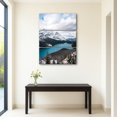 AUTO-MOCKUP ROOM | Wintry Peyto Lake