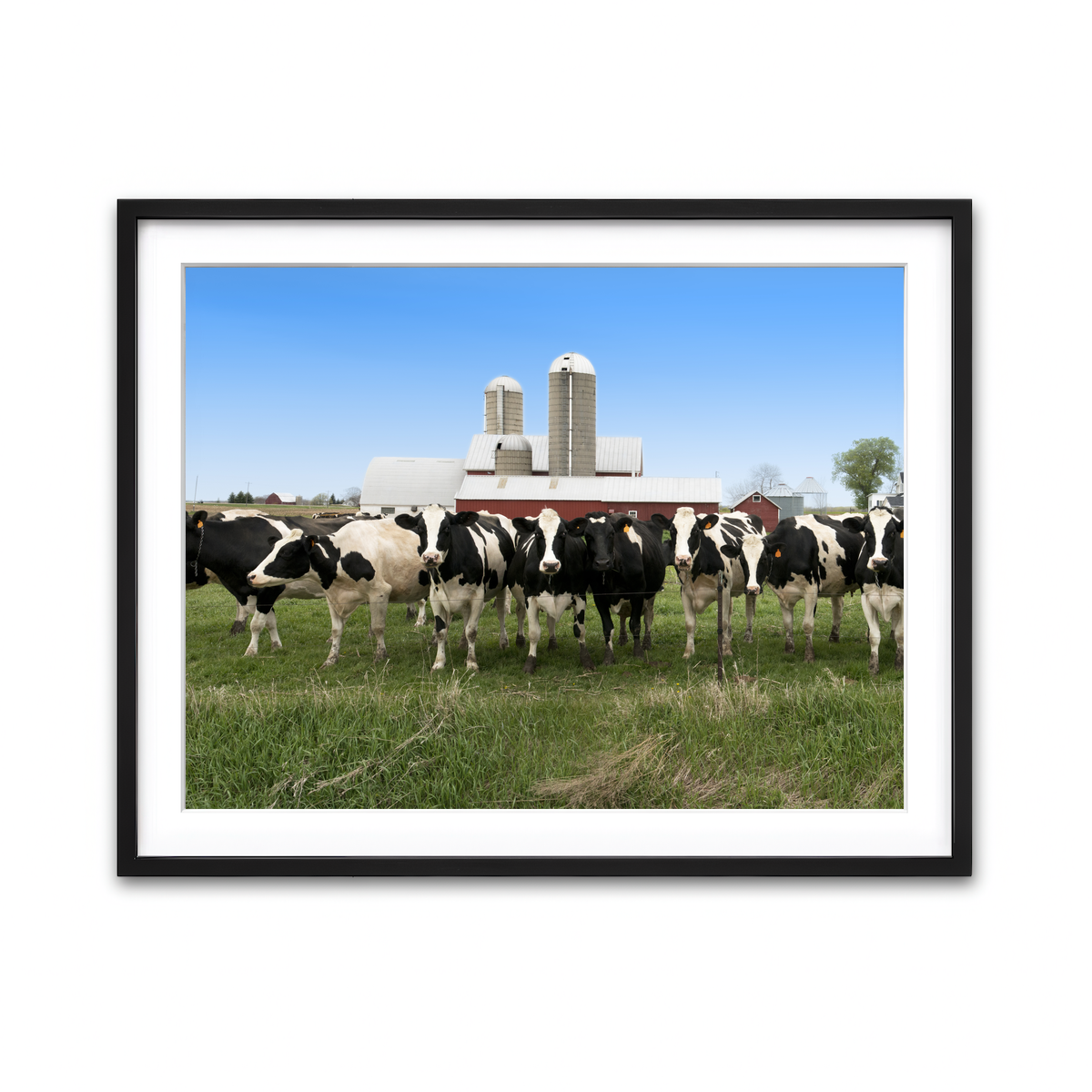 Framed Print 4x3 Black