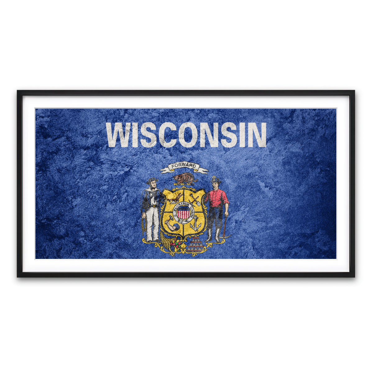 Framed Print 2x1 Black