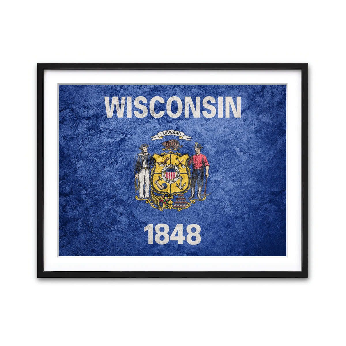 Framed Print 4x3 Black