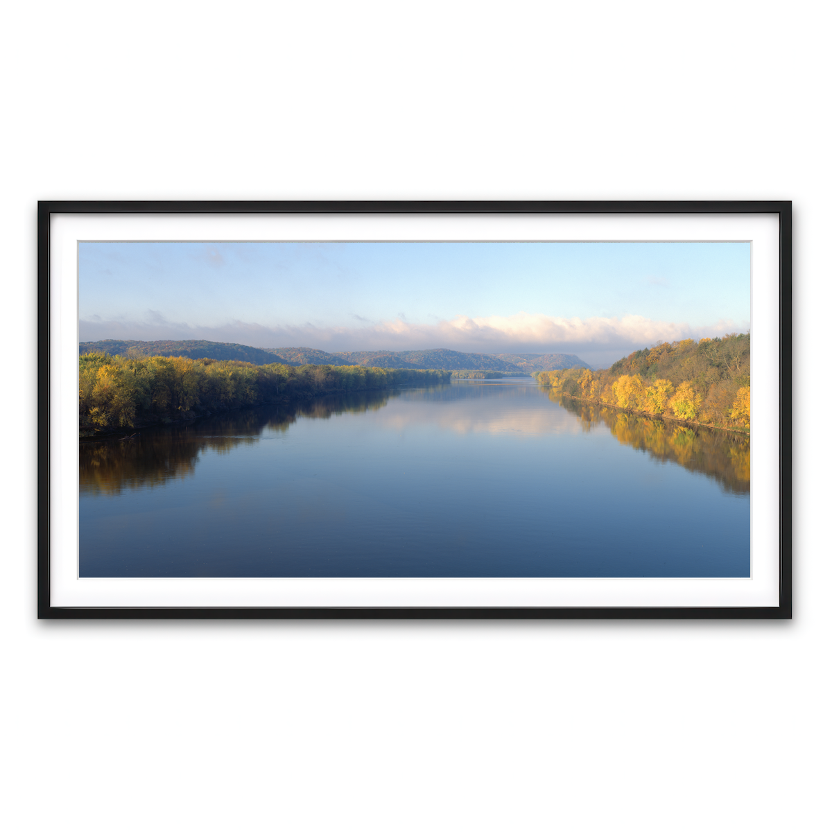 Framed Print 2x1 Black