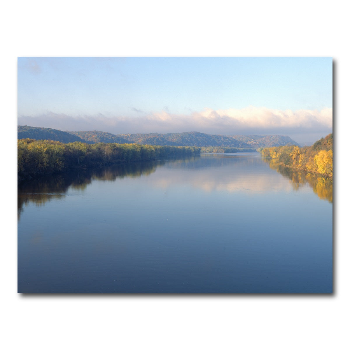 AUTO-MOCKUP WHITE | Wisconsin River | 1 Piece | Gallery Wrap Canvas | group=4x3
