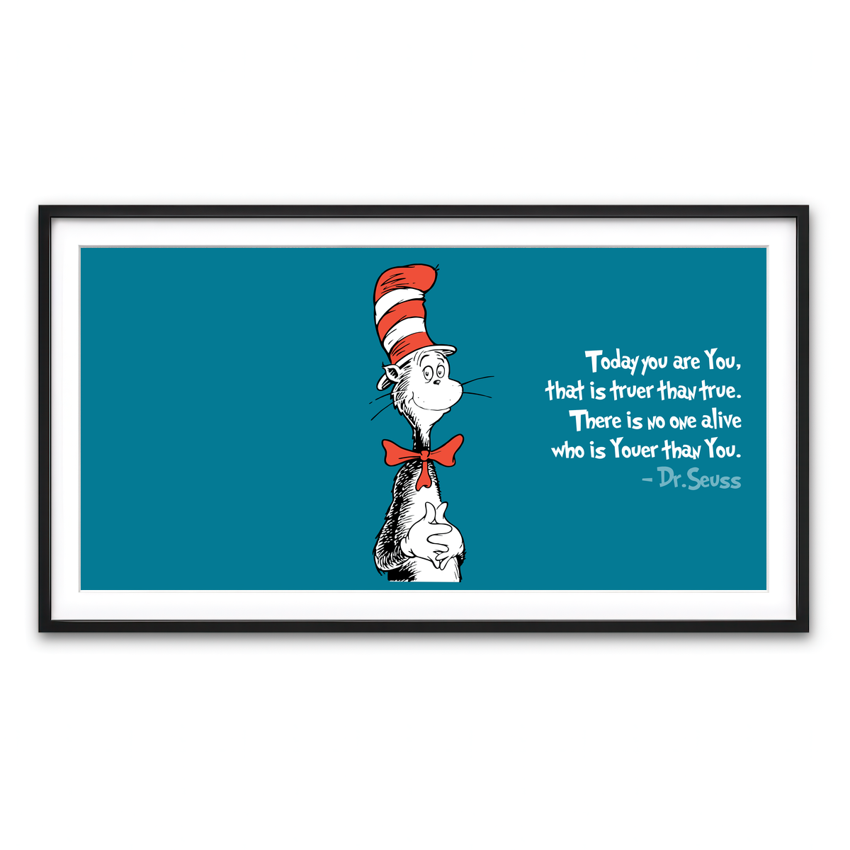 Framed Print 2x1 Black