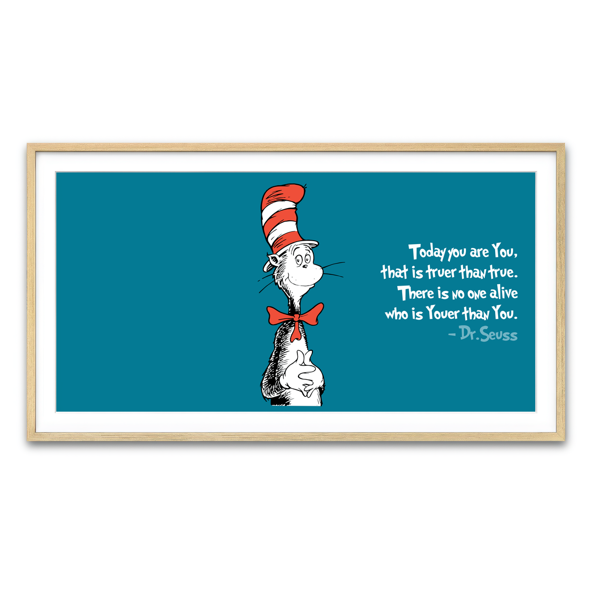 Framed Print 2x1 Natural