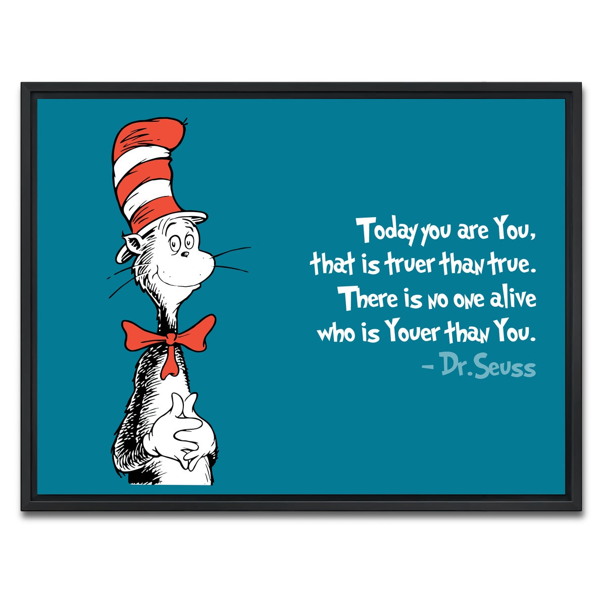 AUTO-MOCKUP WHITE | Wise Cat | 1 Piece | Black Framed Canvas | group=4x3