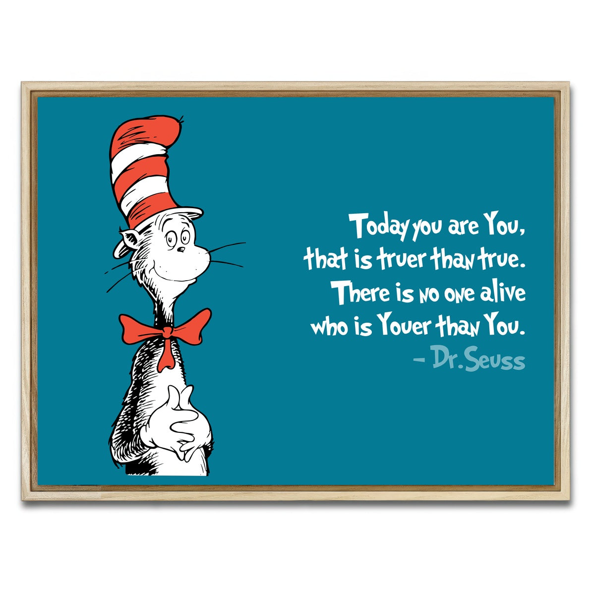 AUTO-MOCKUP WHITE | Wise Cat | 1 Piece | Natural Framed Canvas | group=4x3