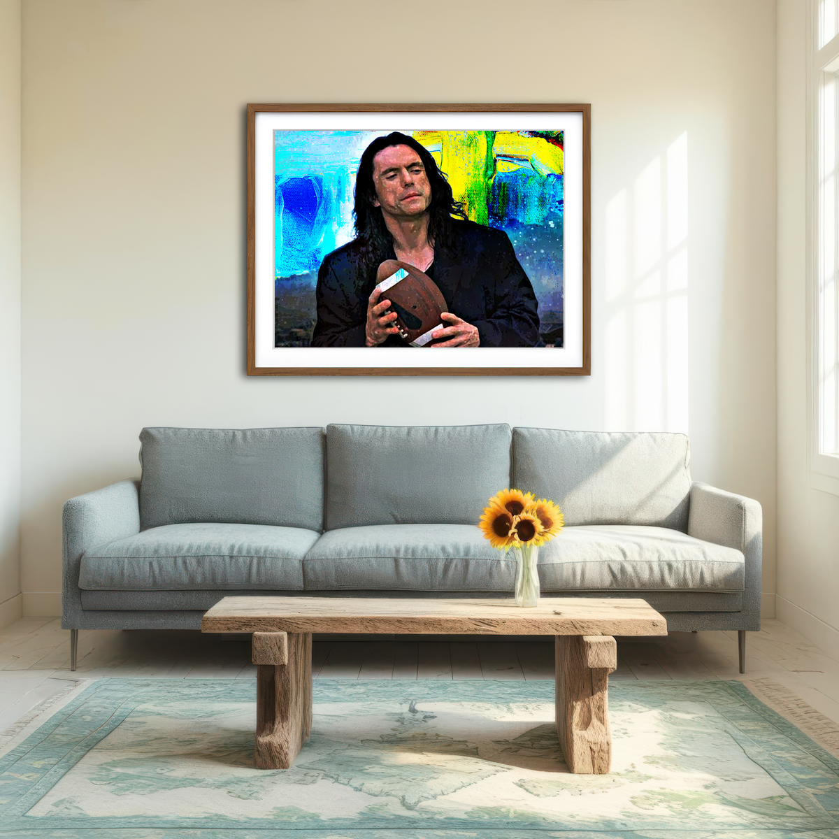 AUTO-MOCKUP ROOM | Wiseau Wall Art