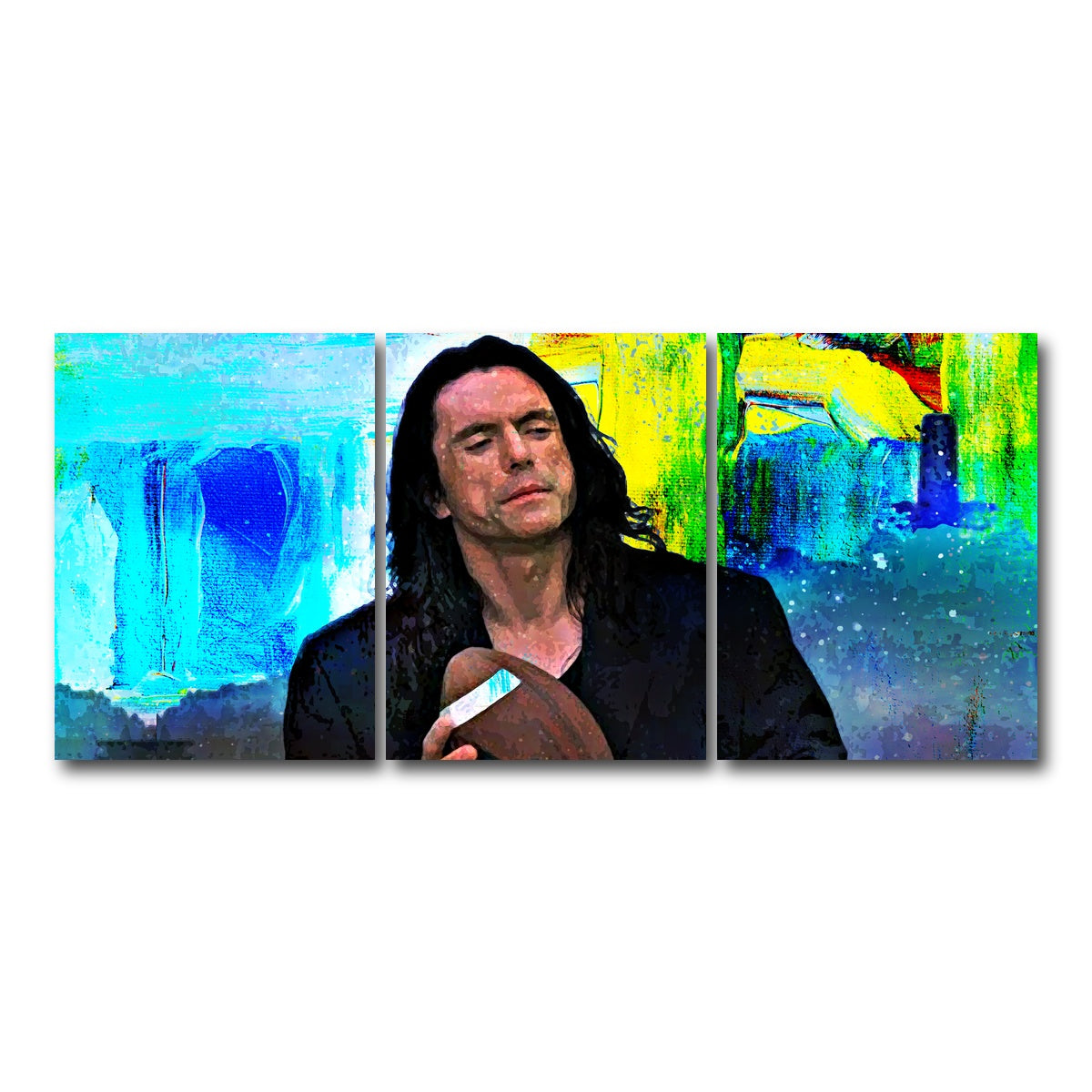 AUTO-MOCKUP WHITE | Wiseau | 3 Piece | Gallery Wrap Canvas | group=18x24