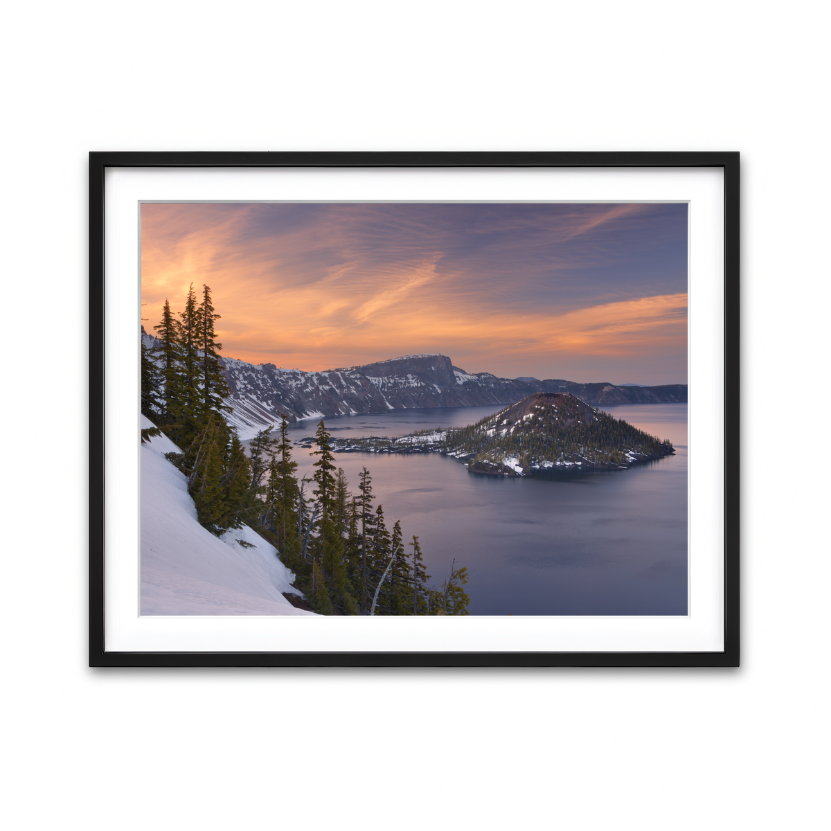 Framed Print 4x3 Black