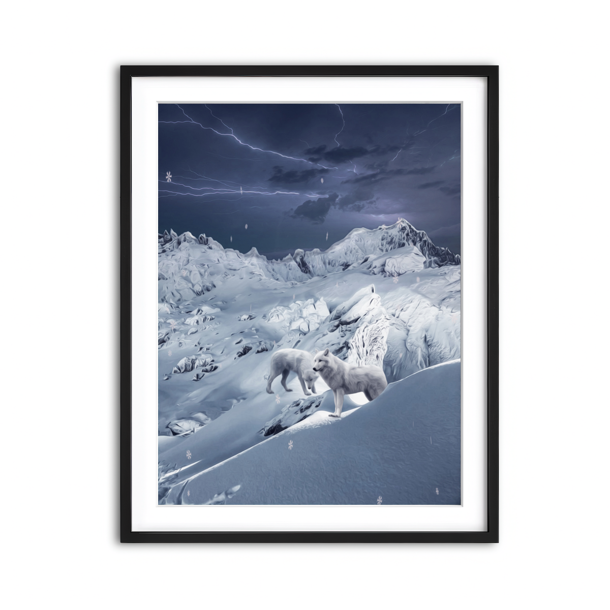 Framed Print 3x4 Black