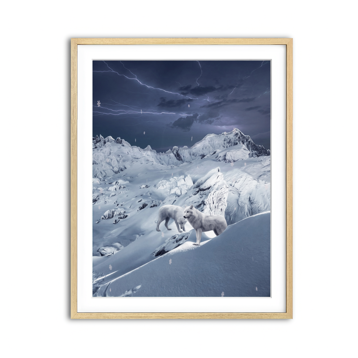 Framed Print 3x4 Natural