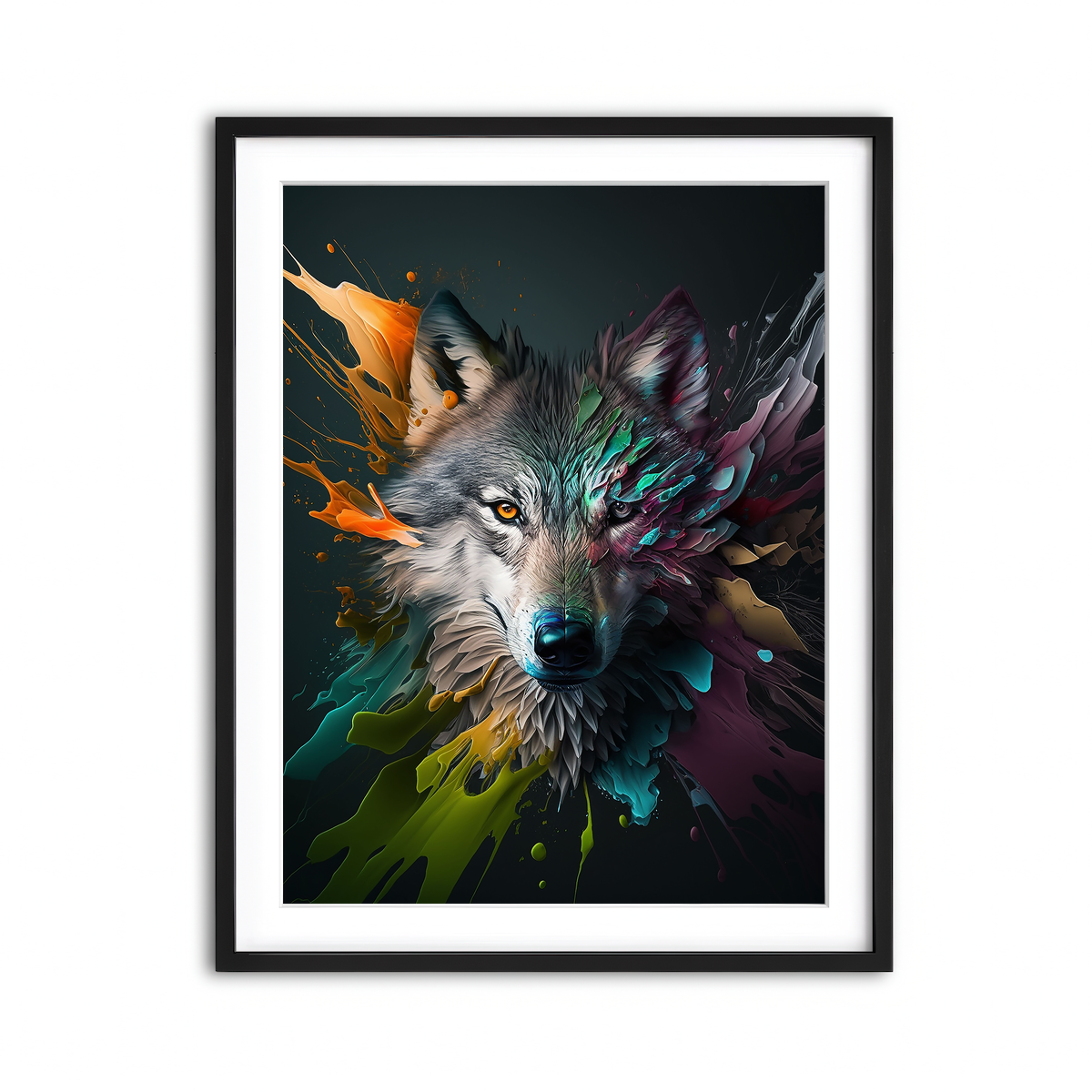 Framed Print 3x4 Black