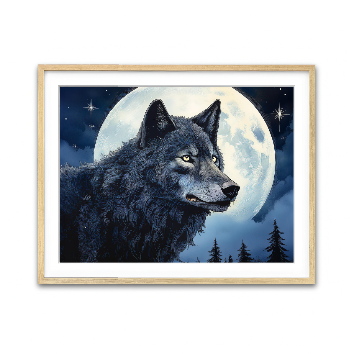 Framed Print 4x3 Natural