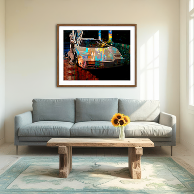 AUTO-MOCKUP ROOM | Wolf of Wall Street Lamborghini Wall Art