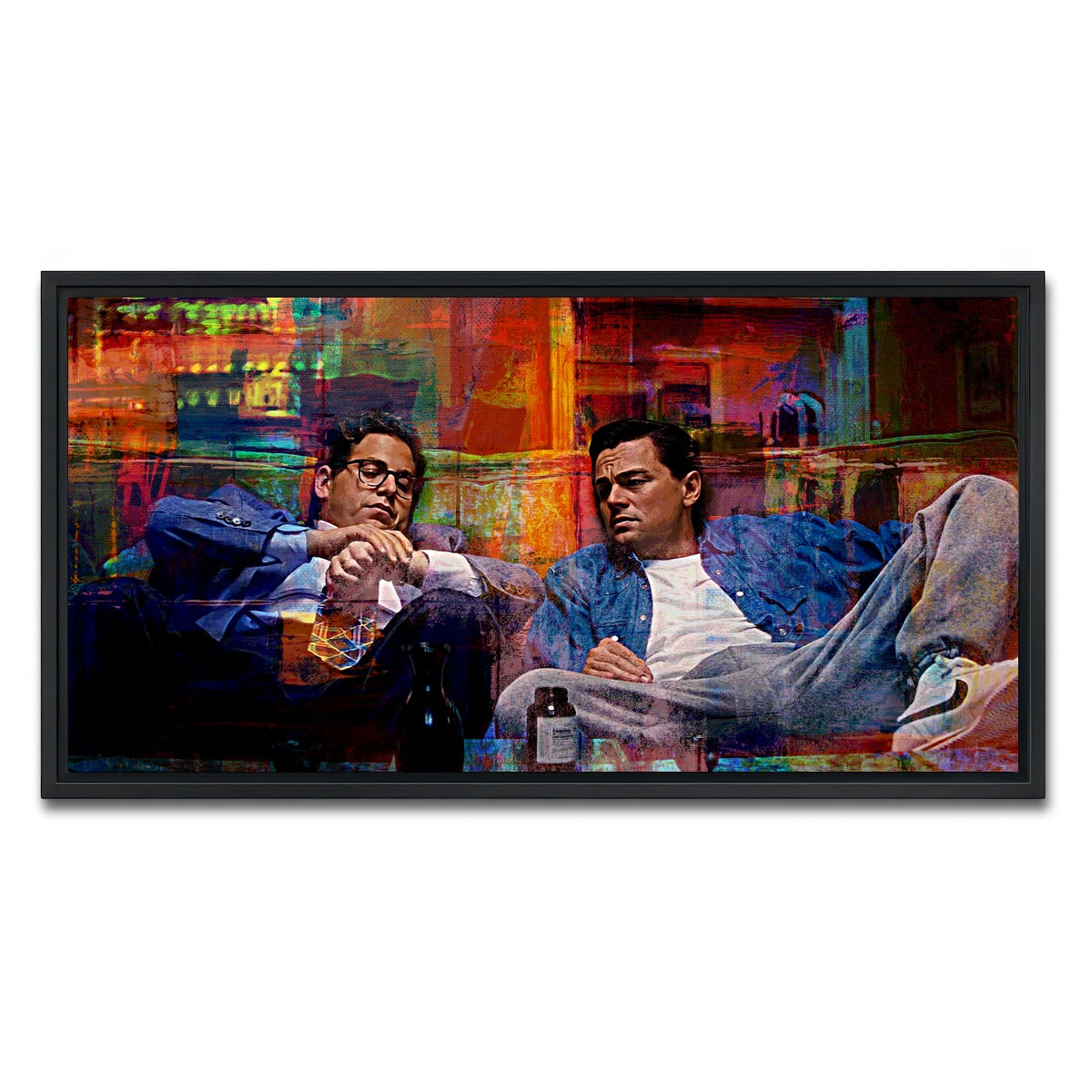 AUTO-MOCKUP WHITE | Wolf of Wall Street Lemmon | 1 Piece | Black Framed Canvas | group=2x1