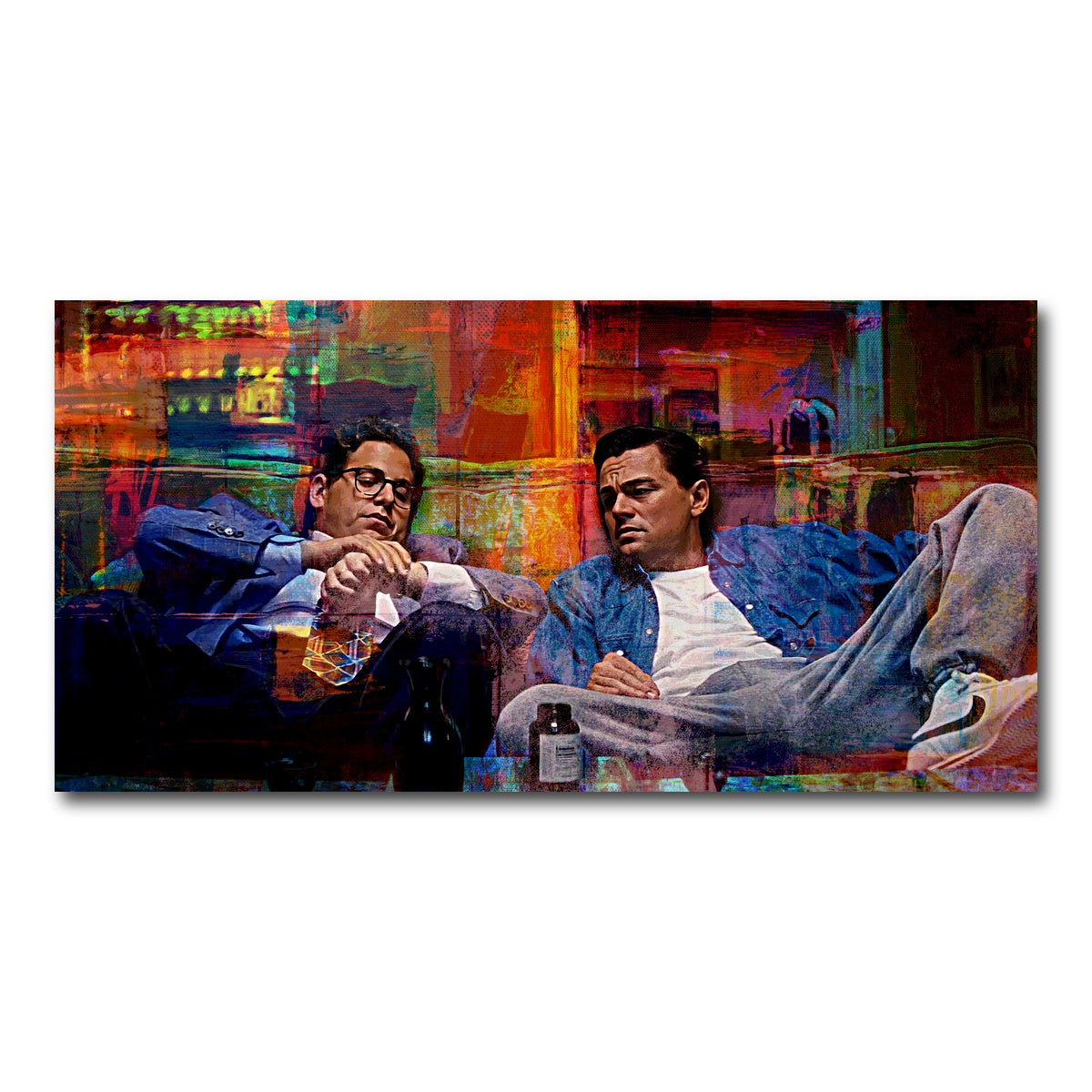 AUTO-MOCKUP WHITE | Wolf of Wall Street Lemmon | 1 Piece | Gallery Wrap Canvas | group=2x1