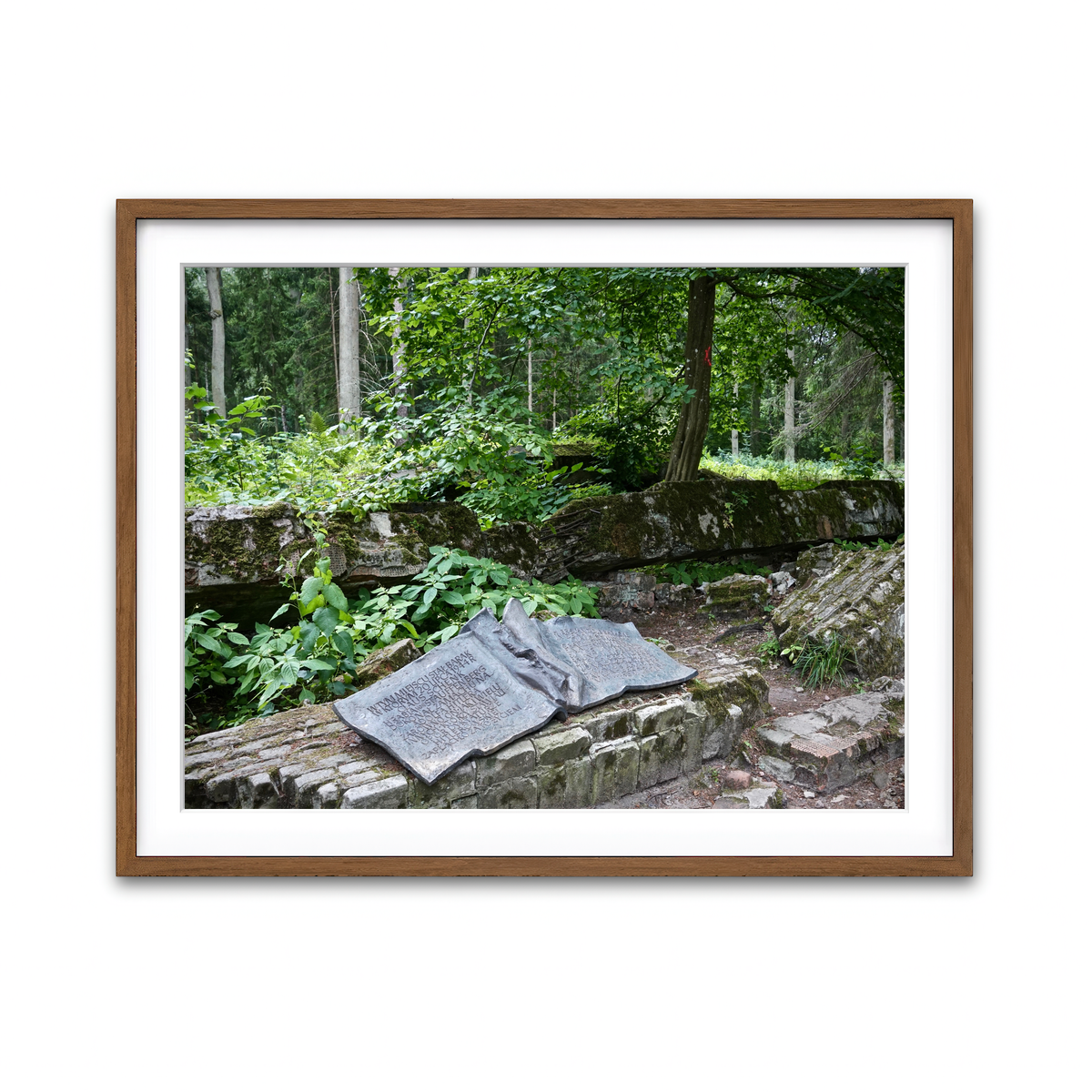 Framed Print 4x3 Walnut