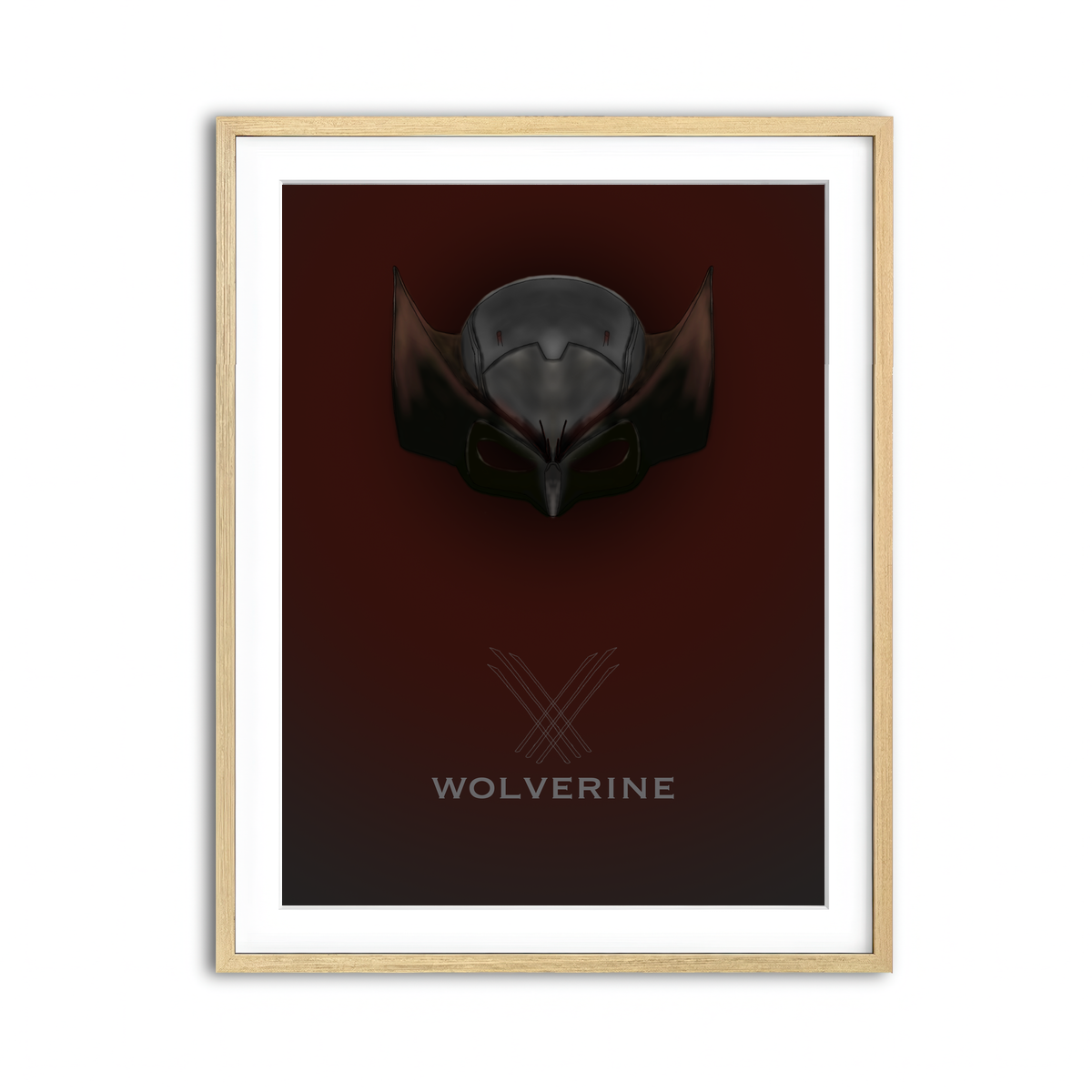 Framed Print 3x4 Natural