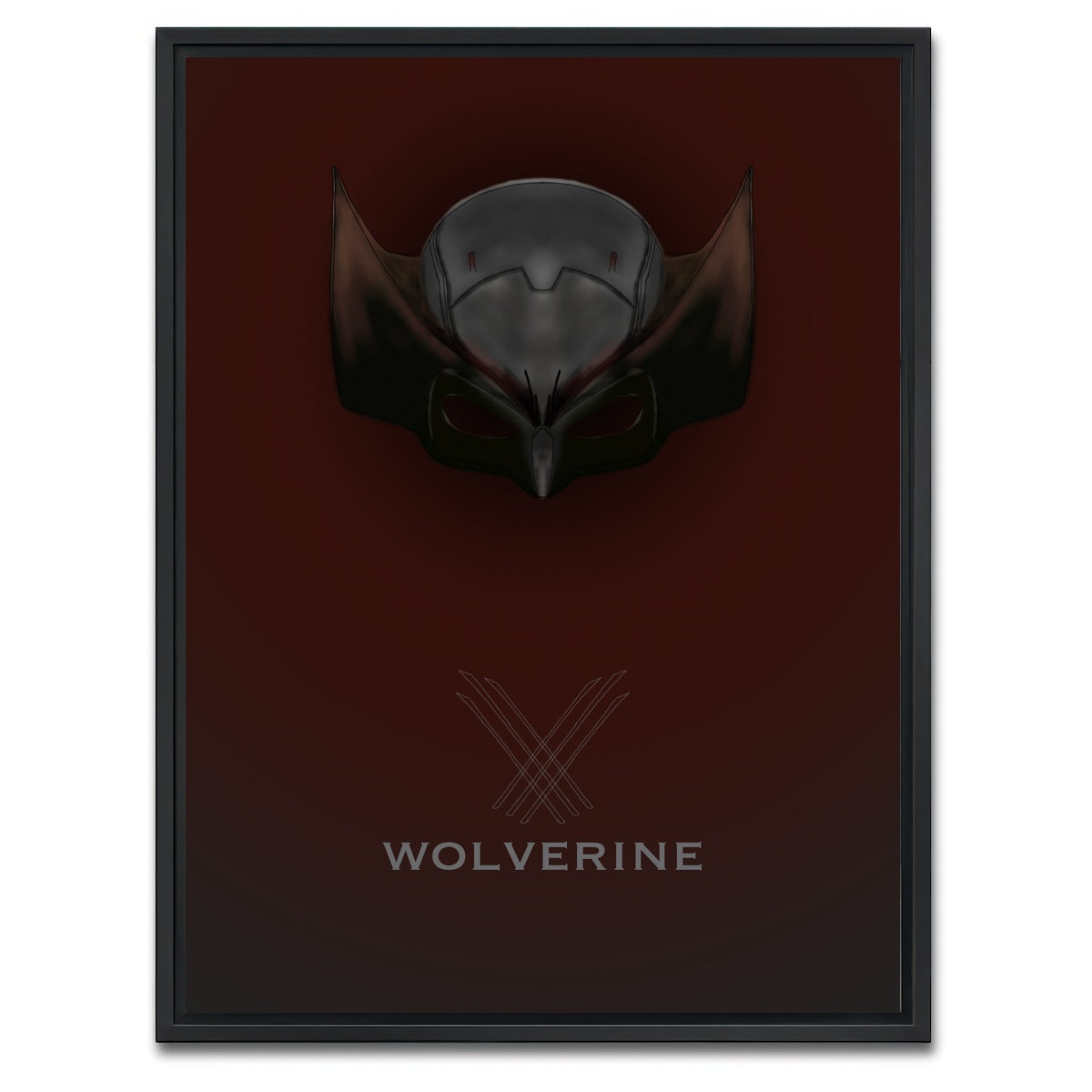 AUTO-MOCKUP WHITE | Wolverine X Force | 1 Piece | Black Framed Canvas | group=3x4