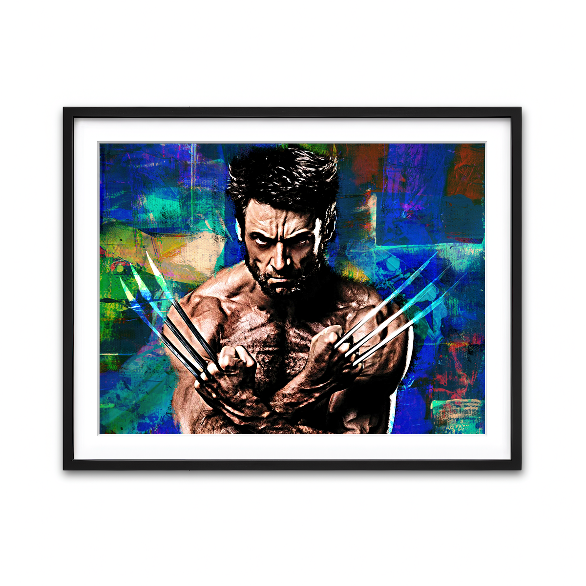 Framed Print 4x3 Black