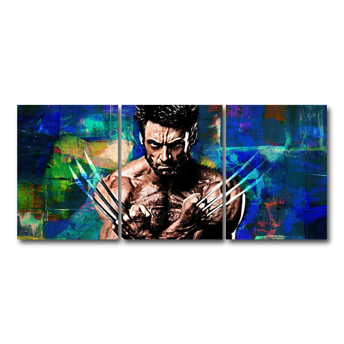 AUTO-MOCKUP WHITE | Wolverine | 3 Piece | Gallery Wrap Canvas | group=18x24