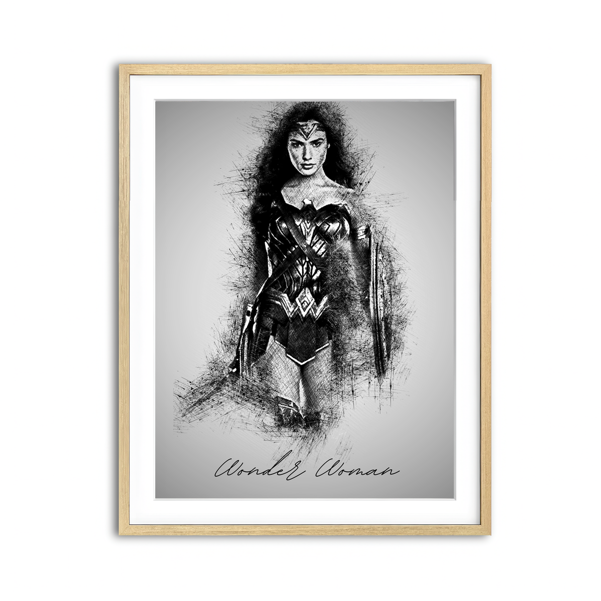 Framed Print 3x4 Natural