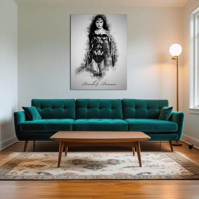 AUTO-MOCKUP ROOM | Wonder Woman