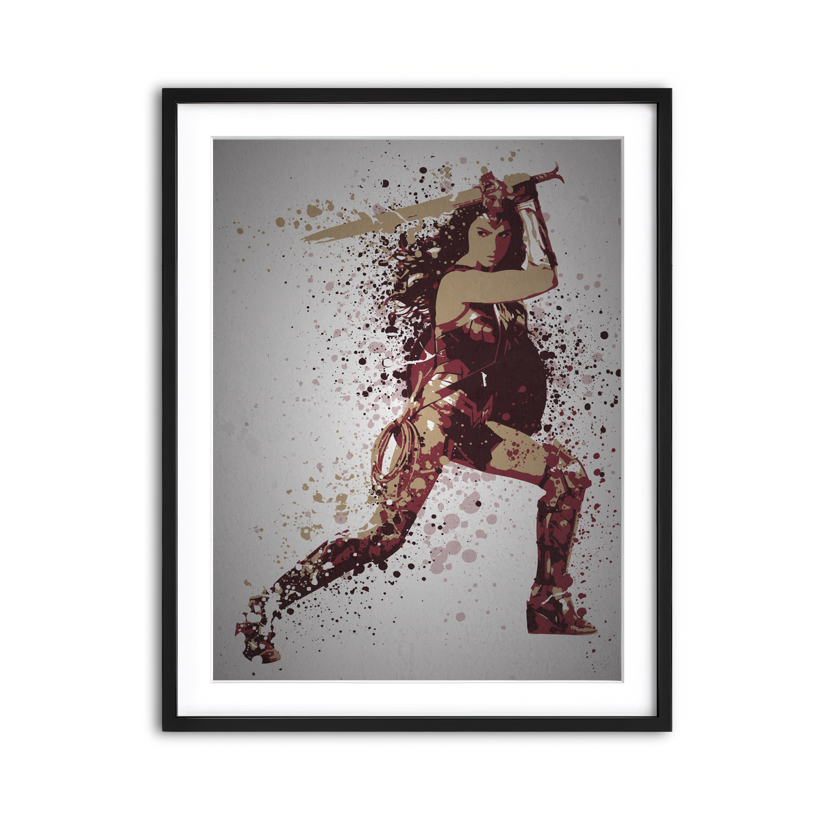 Framed Print 3x4 Black