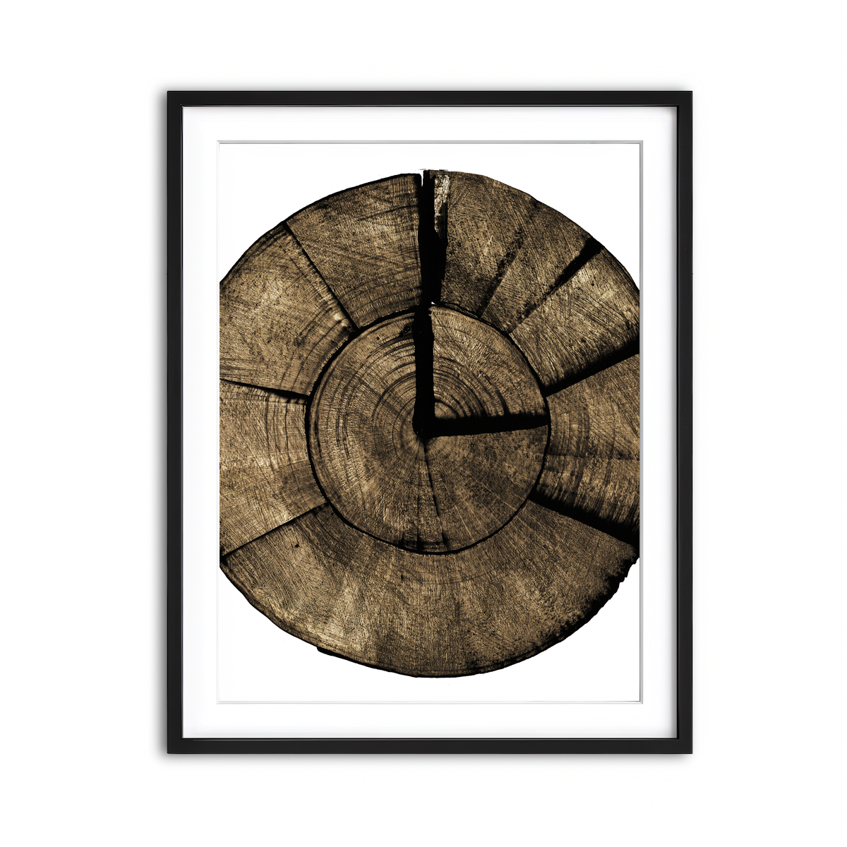 Framed Print 3x4 Black