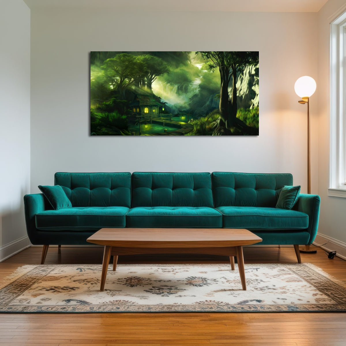 AUTO-MOCKUP ROOM | Woodland Cottage