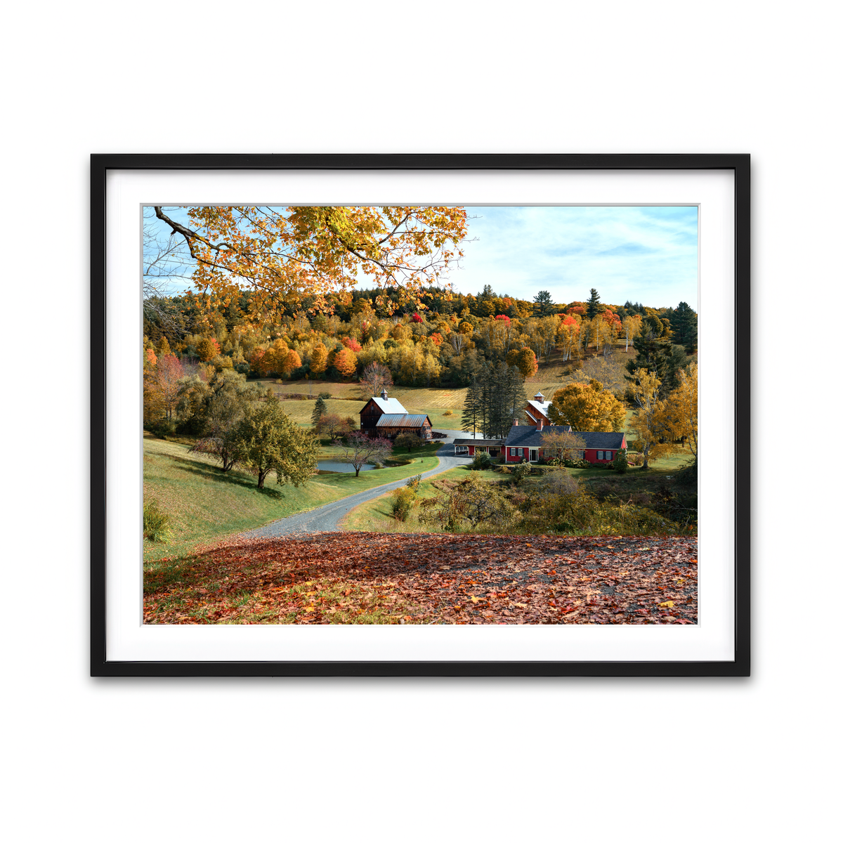 Framed Print 4x3 Black